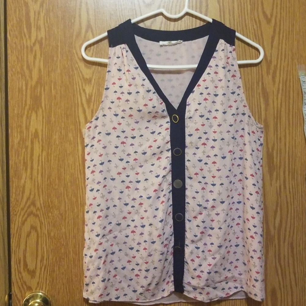 Umbrella print top